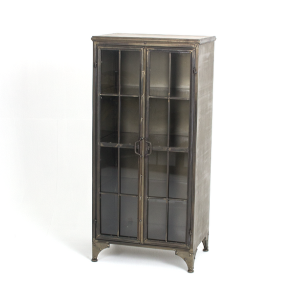 Kalalou Inc. FURNITURE - Iron and Glass Apothecary Buffet