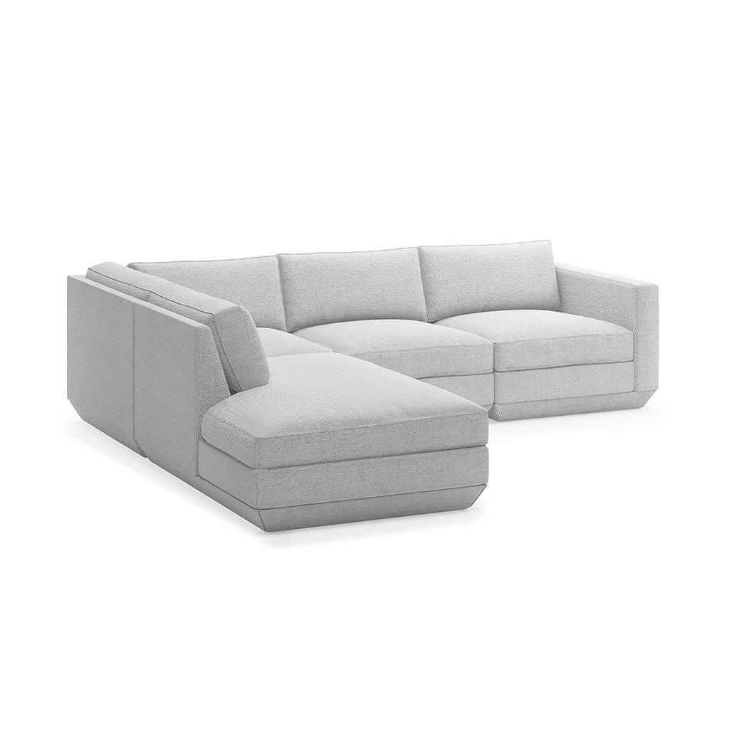 Gus Modern FURNITURE - Podium 4 Piece Modular Sectional