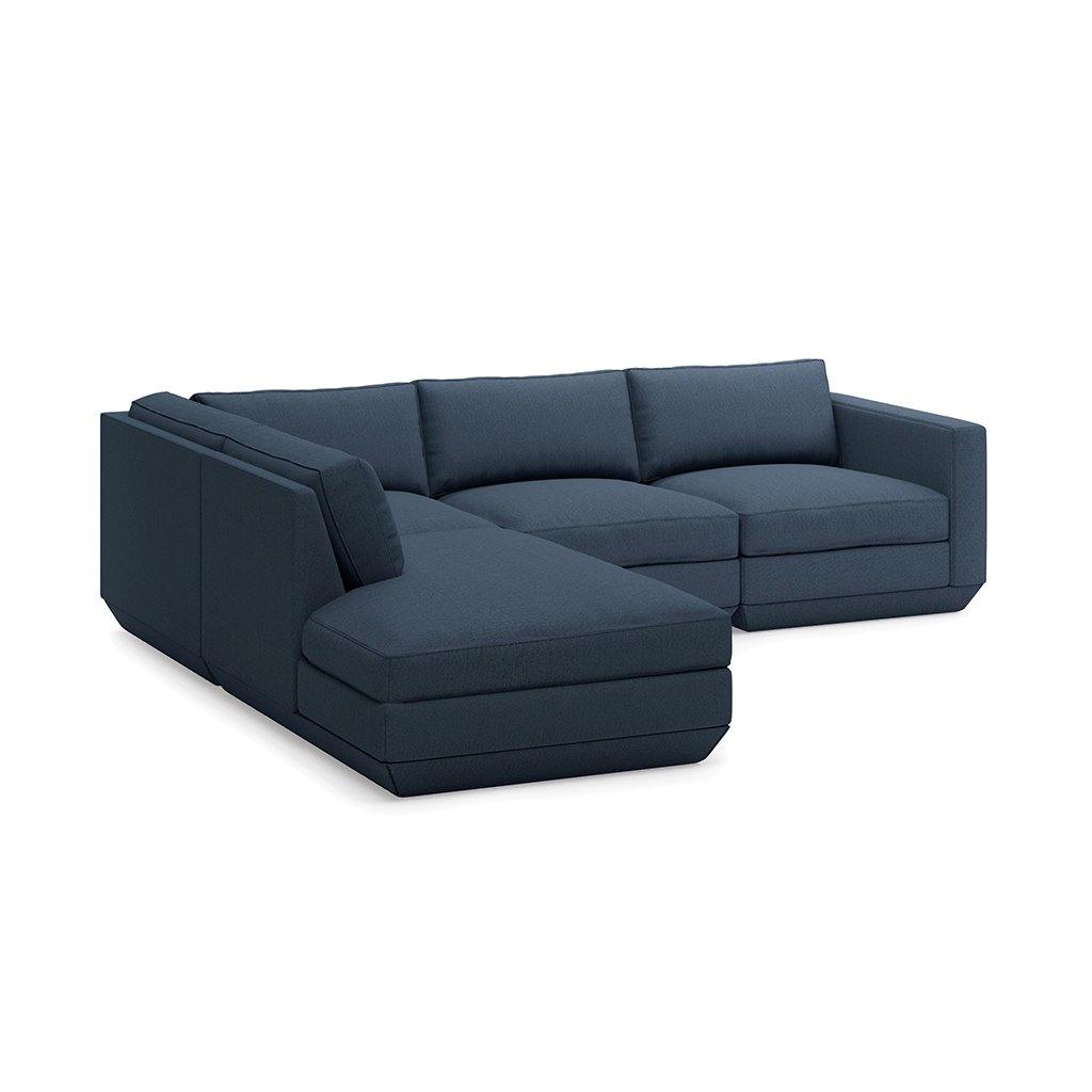 Gus Modern FURNITURE - Podium 4 Piece Modular Sectional