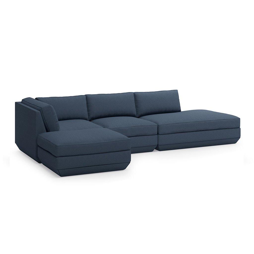 Gus Modern FURNITURE - Podium 4 Piece Modular Lounge Sectional