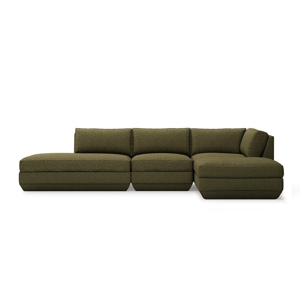 Gus Modern FURNITURE - Podium 4 Piece Modular Lounge Sectional