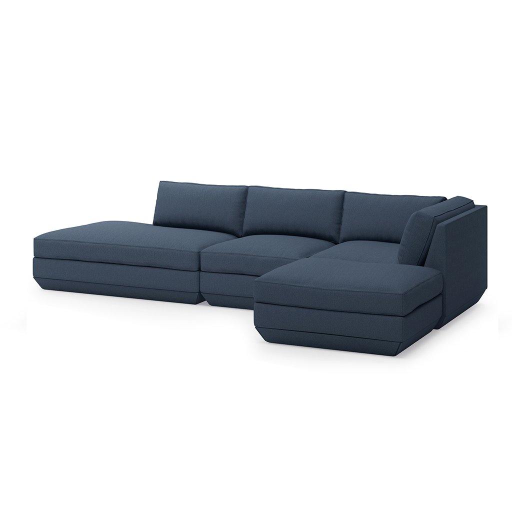 Gus Modern FURNITURE - Podium 4 Piece Modular Lounge Sectional