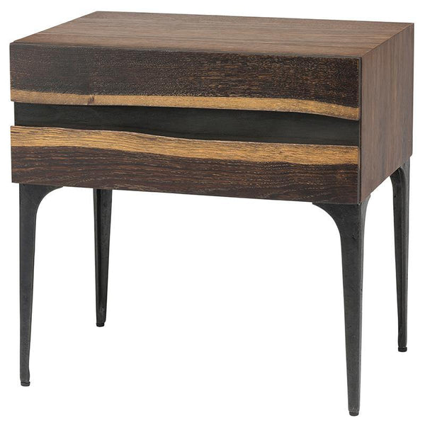 Nuevo Living FURNITURE - Prana Side Table - Seared