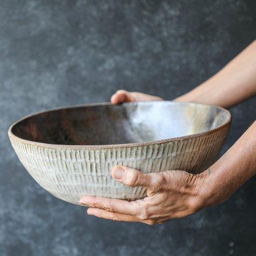 MM Clay TABLETOP - Progress XL Fruit Bowl Moonshadow