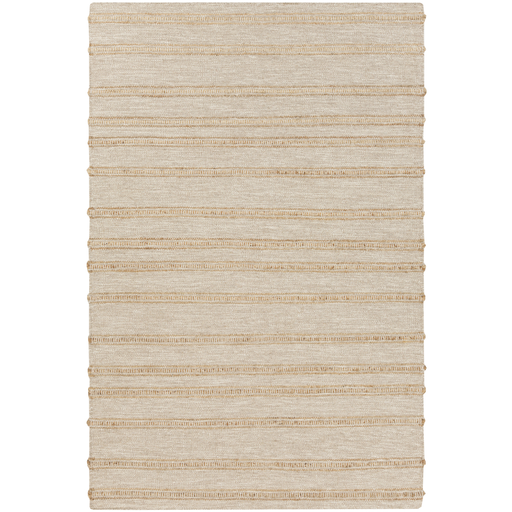 Surya DECORATIVE - Wool and Jute Striped Rug